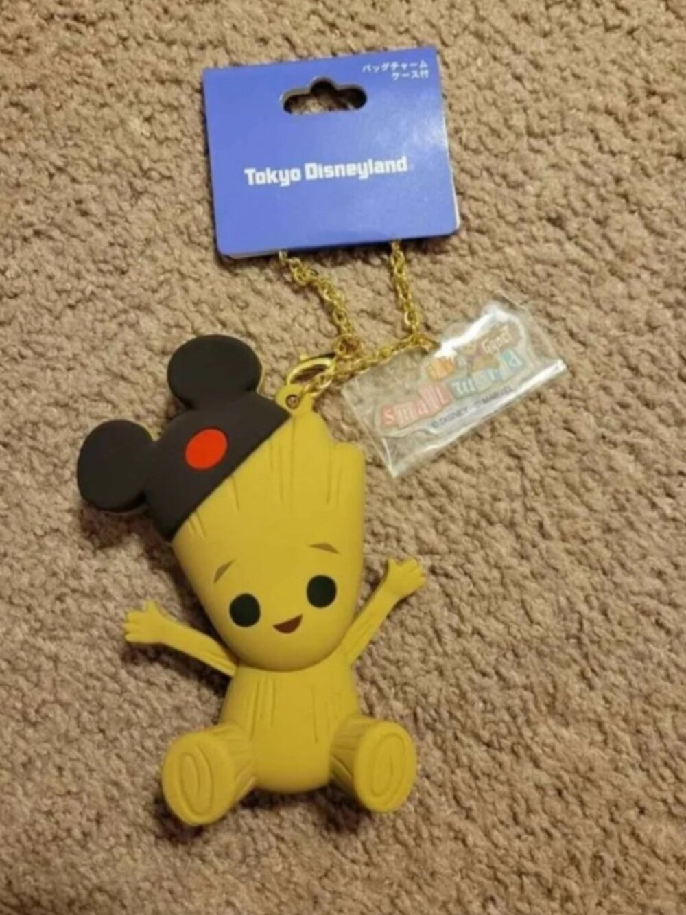 NEW Tokyo Japan Disney Parks Groot Coin Keychain